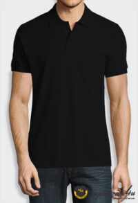 Men-Polo-FrontBlack
