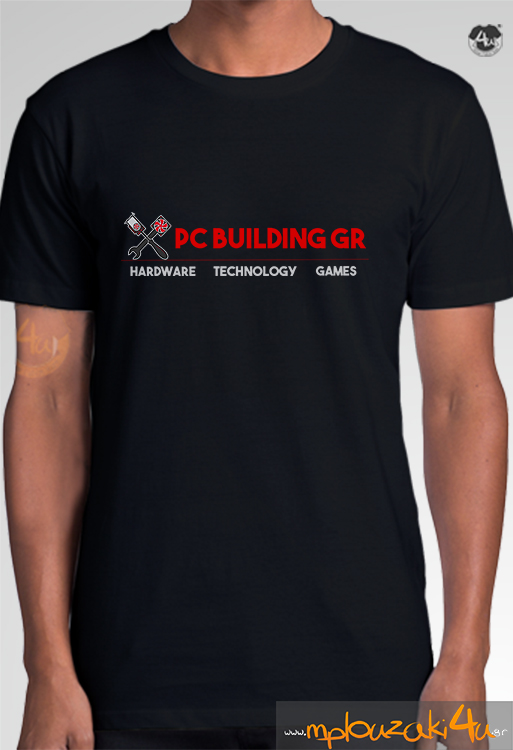 T-shirtopcbBlackFront1
