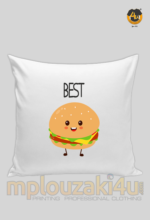 Best-burger-friends-pillow