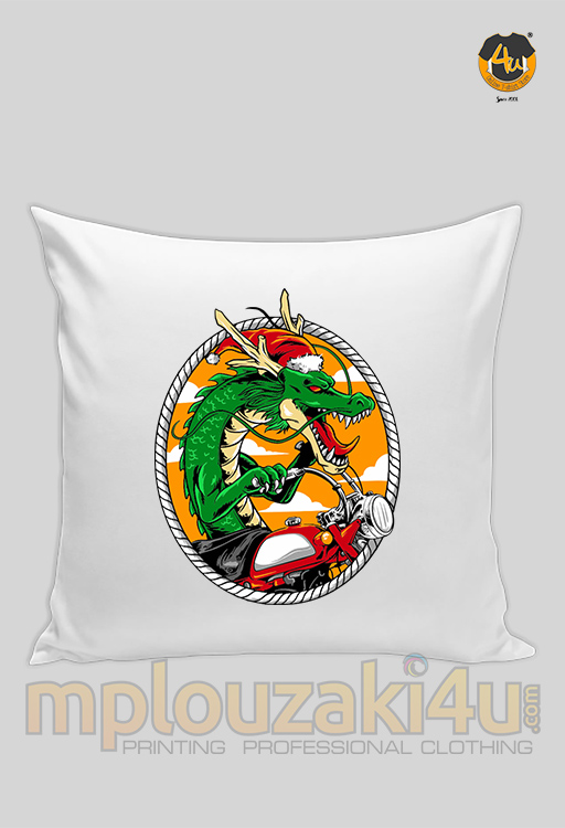Dragon-Santa-rider-pillow