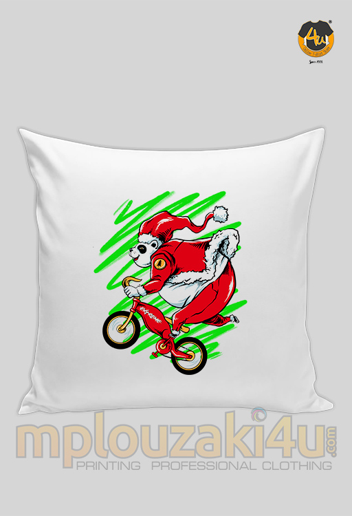 Santa-panda-pillow