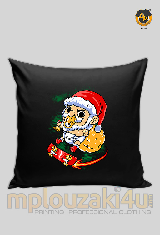 Skate-Santa-pillow
