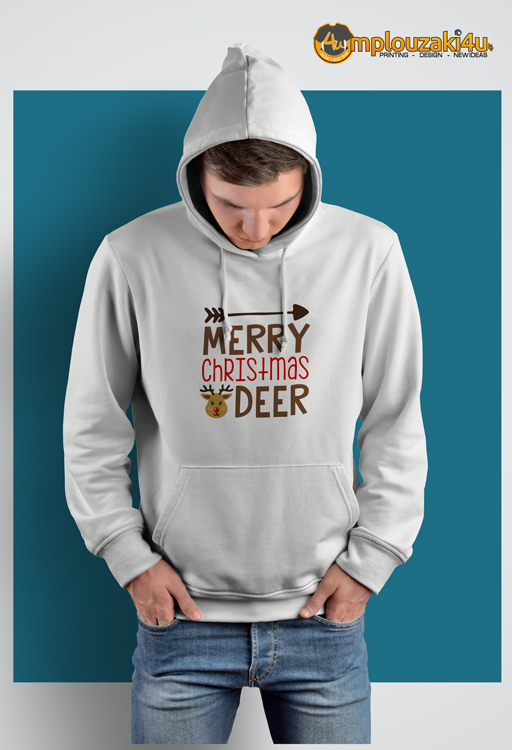 Merry-Christmas-deer-hoodie