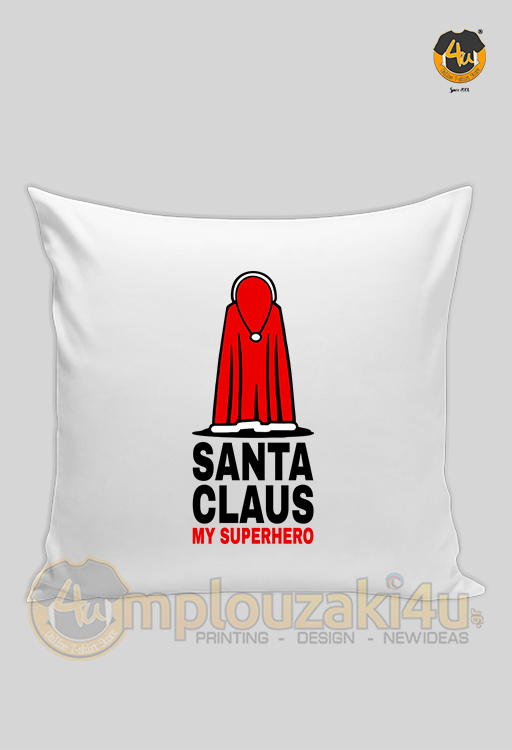 Santa-Claus-my-superhero-pillow
