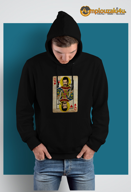 Freddy-Mercury-Card-hoodie