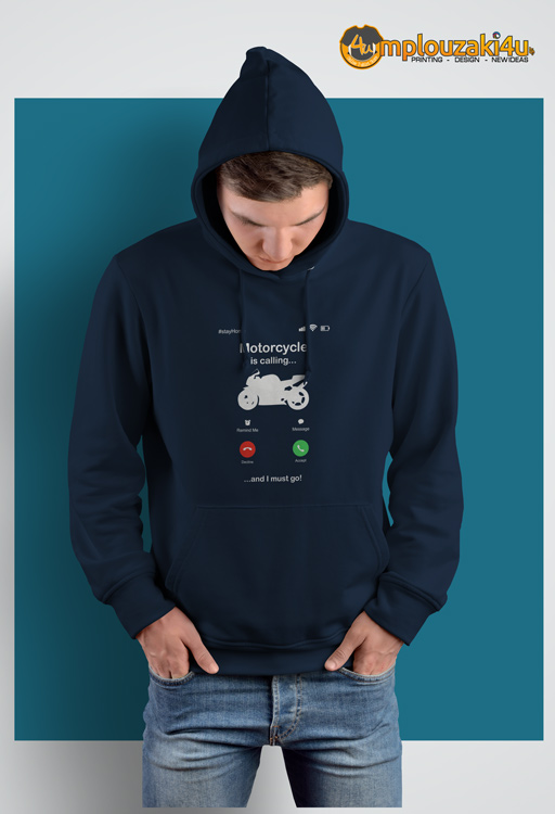 Motorcylce-Calling-hoodie