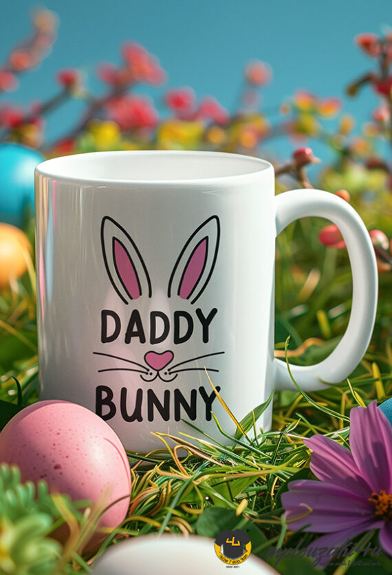 Bunny-family-daddy-mug