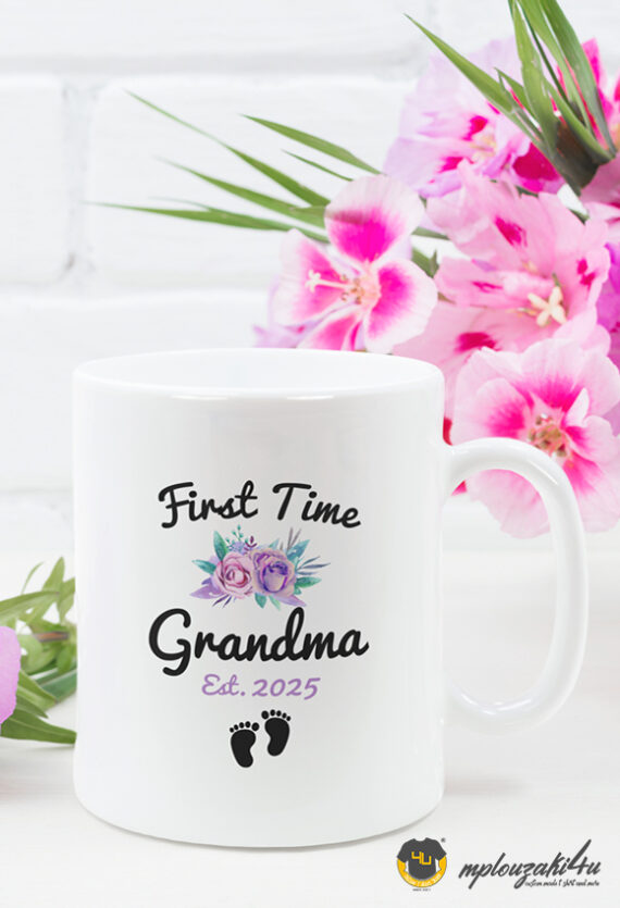 First-time-grandma-mug