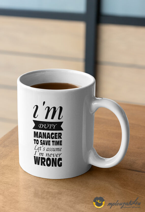 Duty-managermug