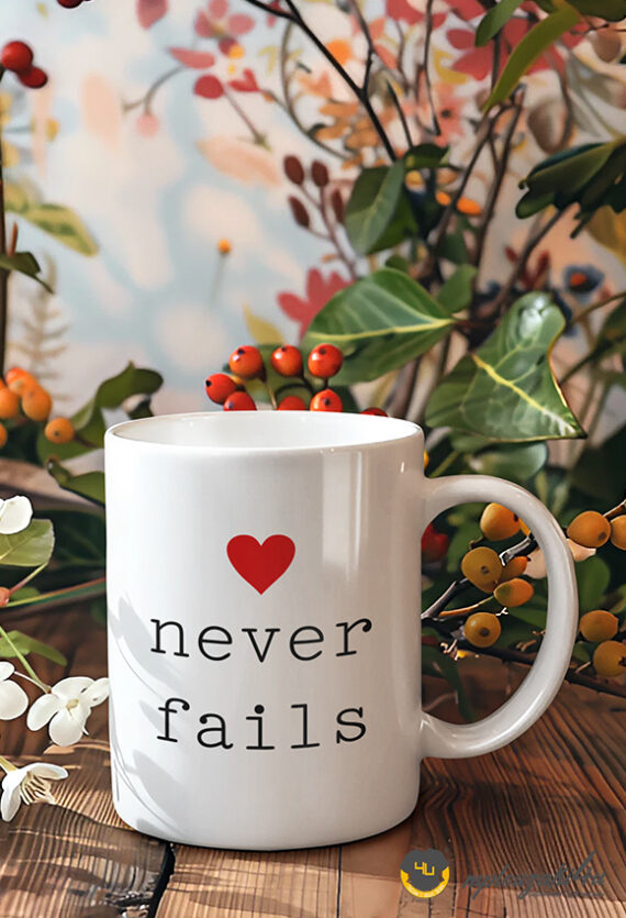 Love-never-fails-mug