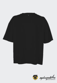 Crop-T-shirt-Women-backBlack
